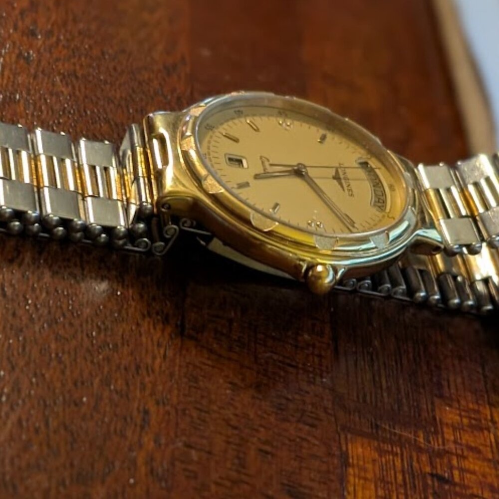 LONGINES CONQUEST GP DAY-DATE SWISS WATCH (New Battery) - Picture 2 of 3